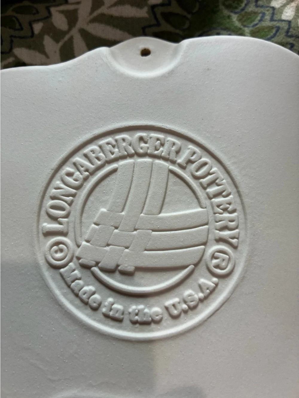 Longaberger 1995 Angel Series Cookie Mold. EC. 7.5”x6”. Original Box. “Love”